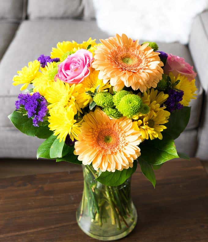 Birthday Gerbera Bouquet - Floramor 