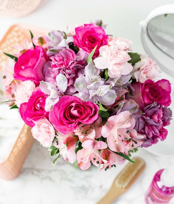 Pink Champagne Bouquet