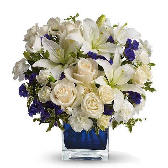 Clear Blue Skies Bouquet (6830872985796)