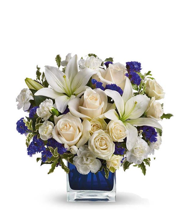 Clear Blue Skies Bouquet (6830872985796)